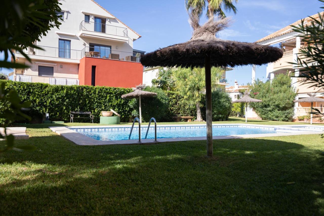 Javea Terraza + Piscina + Vistas Al Mar Platja de Larenal エクステリア 写真