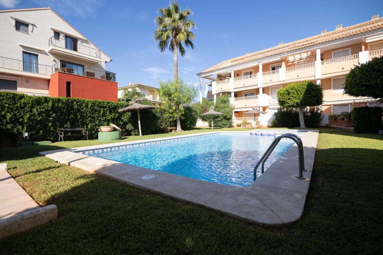 Javea Terraza + Piscina + Vistas Al Mar Platja de Larenal エクステリア 写真