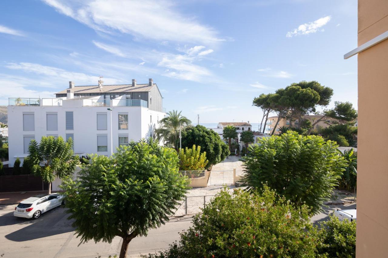Javea Terraza + Piscina + Vistas Al Mar Platja de Larenal エクステリア 写真