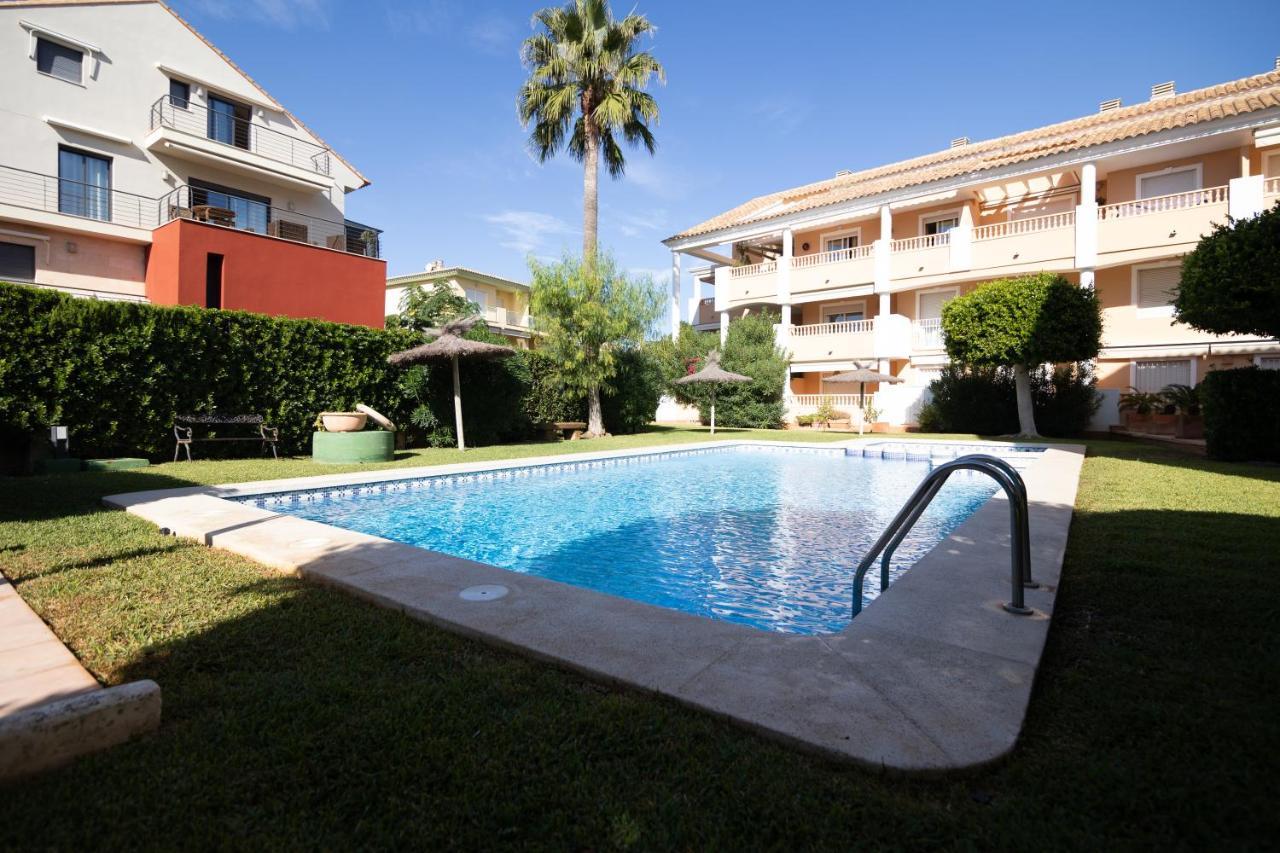 Javea Terraza + Piscina + Vistas Al Mar Platja de Larenal エクステリア 写真
