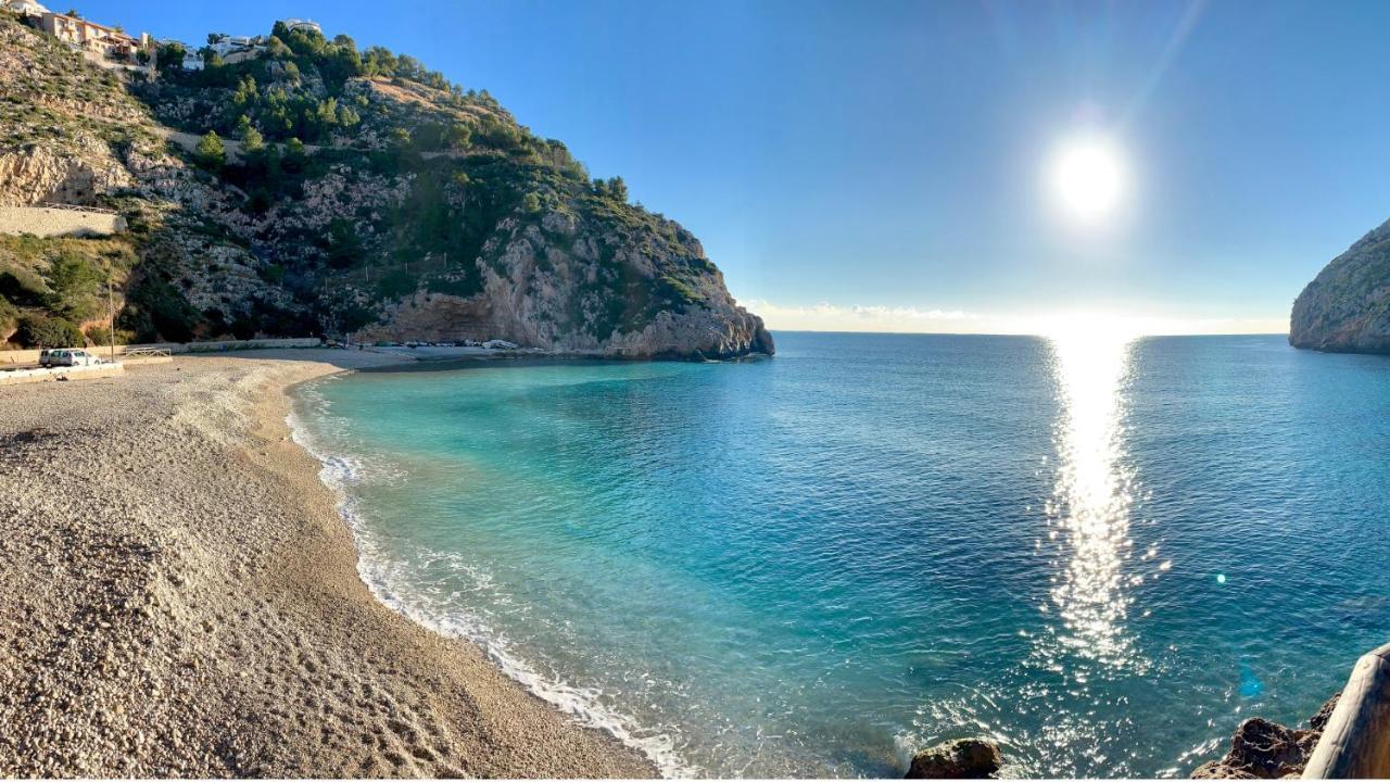 Javea Terraza + Piscina + Vistas Al Mar Platja de Larenal エクステリア 写真